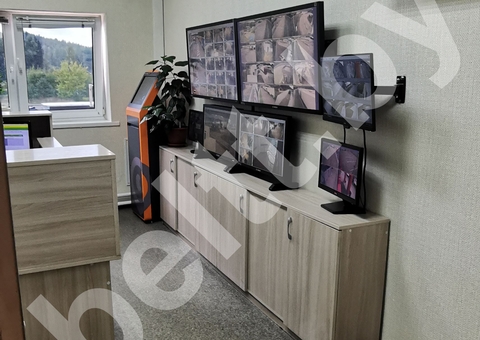 Видеонаблюдение, видеостена