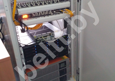 Видеонаблюдение, серверный шкаф